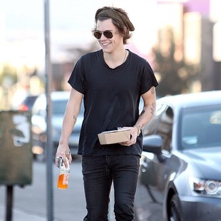 Harry Styles va a la iglesia