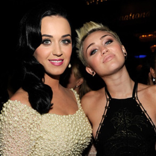 Katy Perry habló del beso con Miley Cyrus