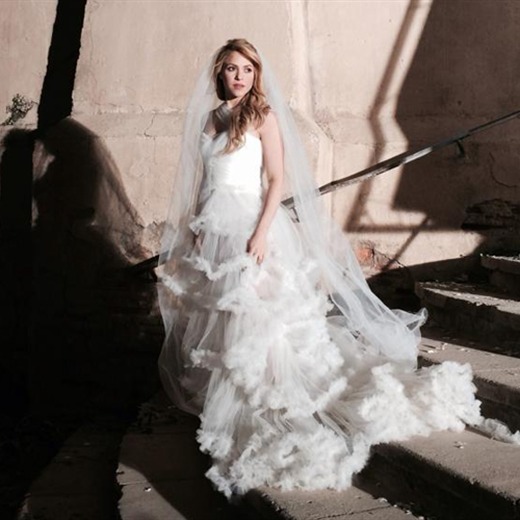 El vestido de novia de Shakira