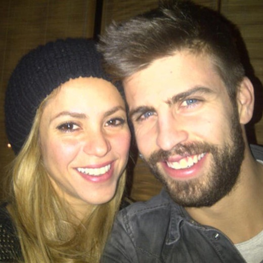 Shakira y Gerard Piqué juntos