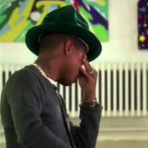 Pharrell Williams lloró en una entrevista