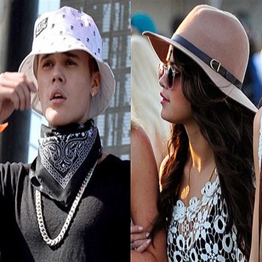 Justin Bieber y Selena Gómez juntos