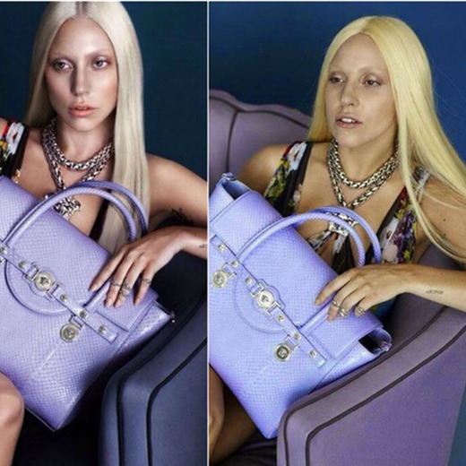 Lady Gaga sin photoshop