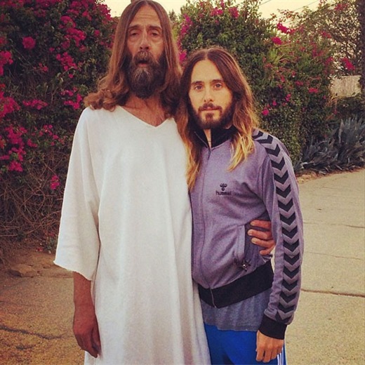 Jared Leto estuvo con Jesús