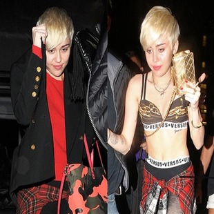 La salida nocturna de Miley Cyrus