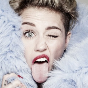 Se sacó Miley Cyrus