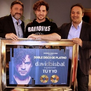 Disco de Oro para David Bisbal