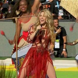 Shakira cerró el Mundial de Brasil 2014