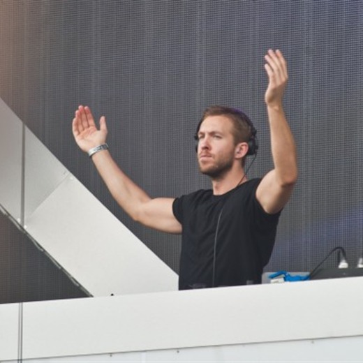 Calvin Harris la rompió en el Lollapalooza