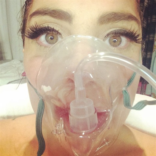 Lady Gaga fue hospitalizada