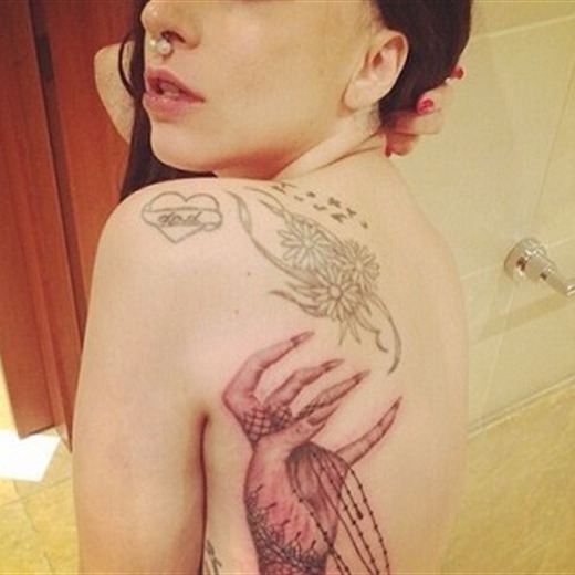 El nuevo tatuaje de Lady Gaga