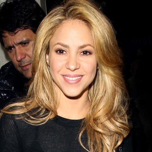 Shakira hace fuerza