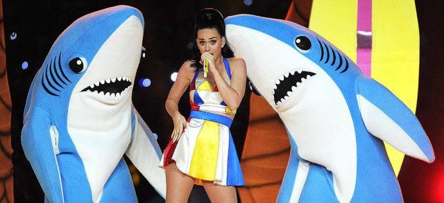 Katy Perry en el Super Bowl 2015