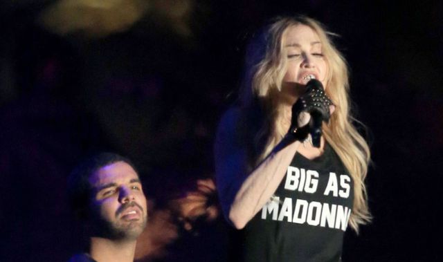 Madonna a los besos con Drake