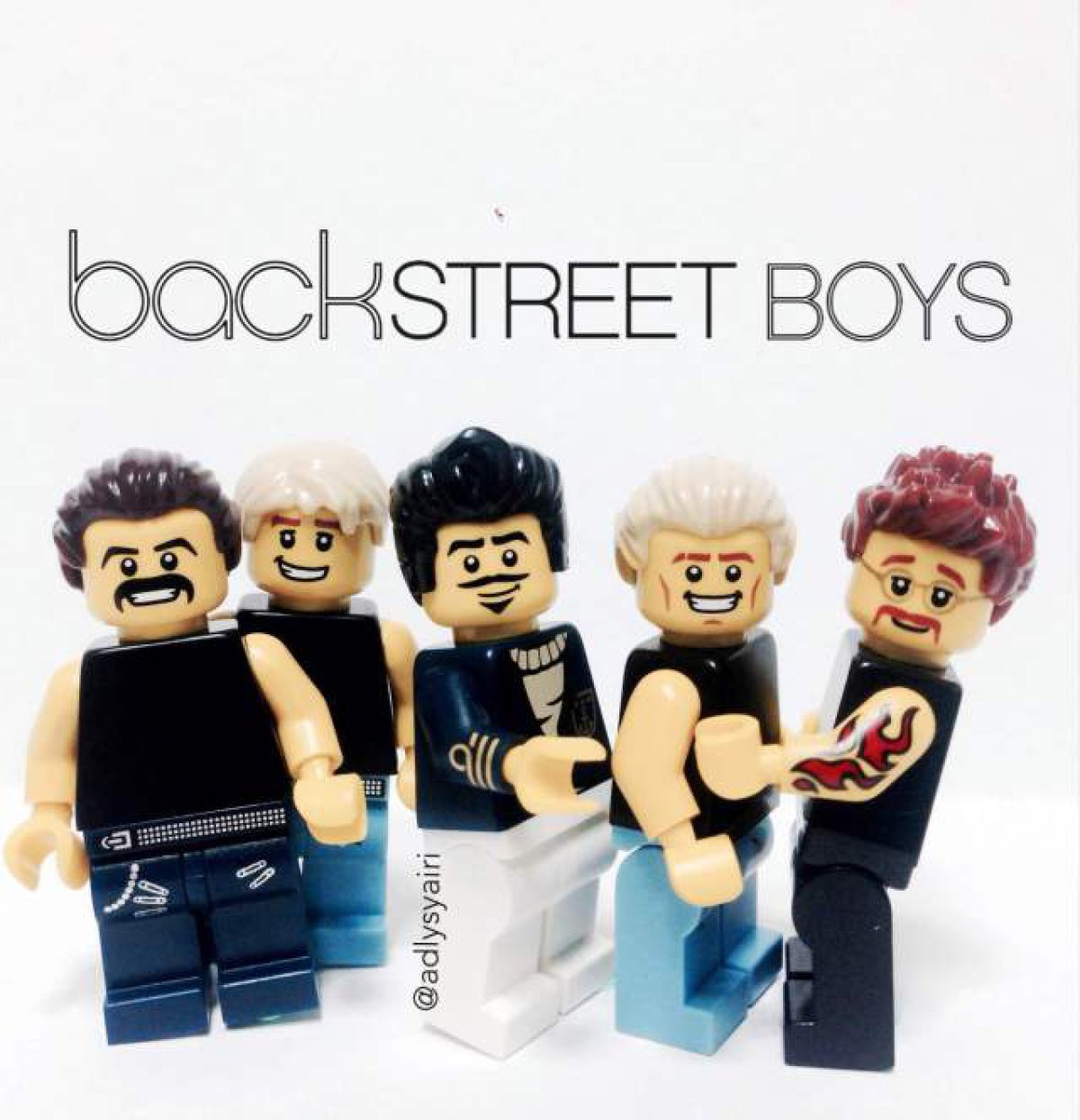 ¡Tus bandas favoritas hechas LEGO!