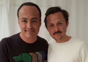 Luis Lopez con Martin Solveig
