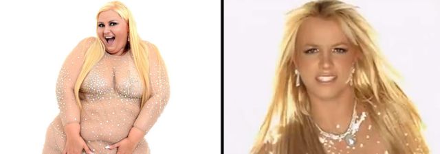 Britney Spears tiene una doble húngara tamaño XL