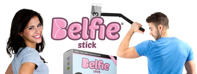 Belfie Stick, el palo para sacar selfies... de tu cola!