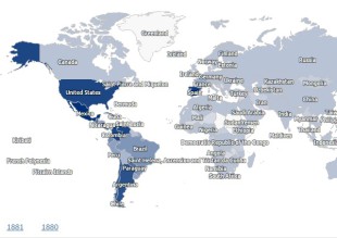 ¿En qué país del mundo hay más gente con tu apellido?