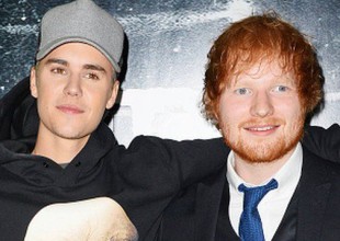 Justin Bieber y Ed Sheeran lanzan una canción