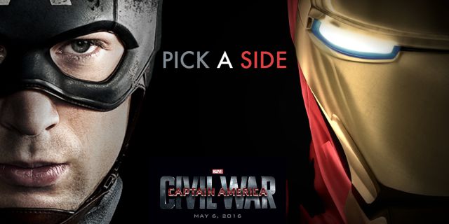 Capitan América vs Iron Man