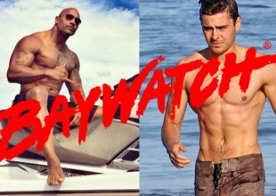 Mirá a Zac Efron y The Rock en el rodaje de "Baywatch"