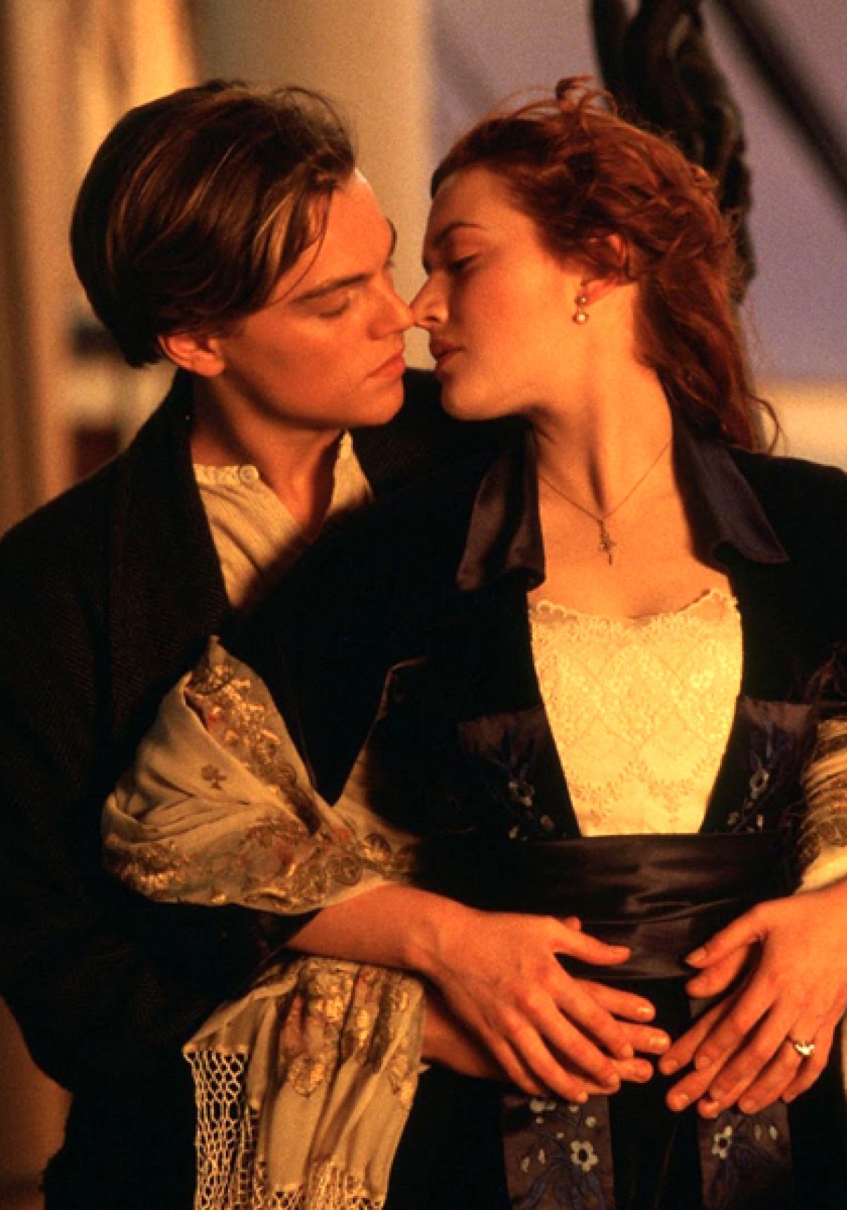 Leo DiCaprio & Kate Winslet en Titanic