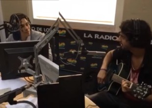 Fer Molinero trajo la guitarra y salió cover de Babasónicos en el pase