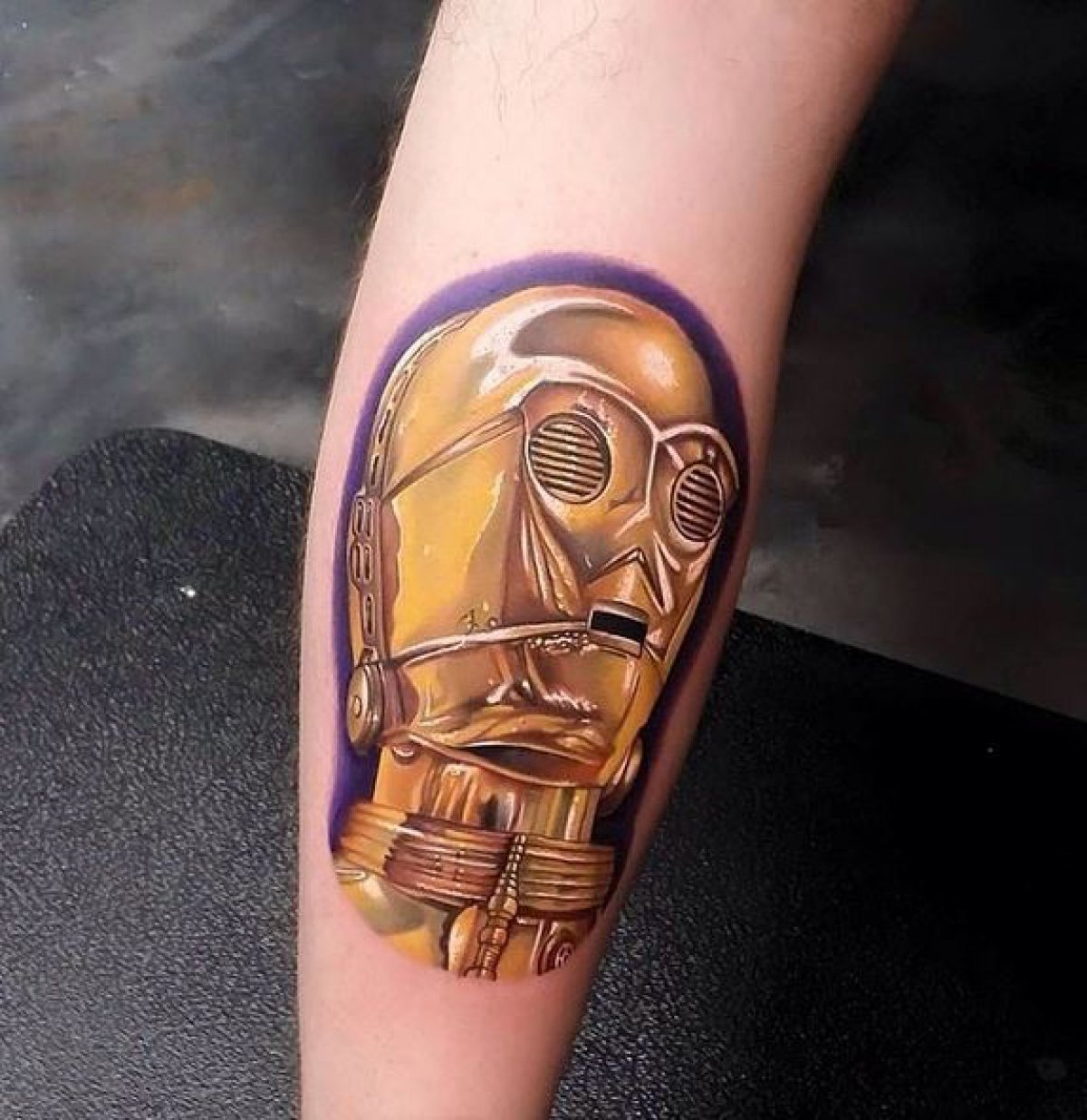 El clásico robot C-3PO