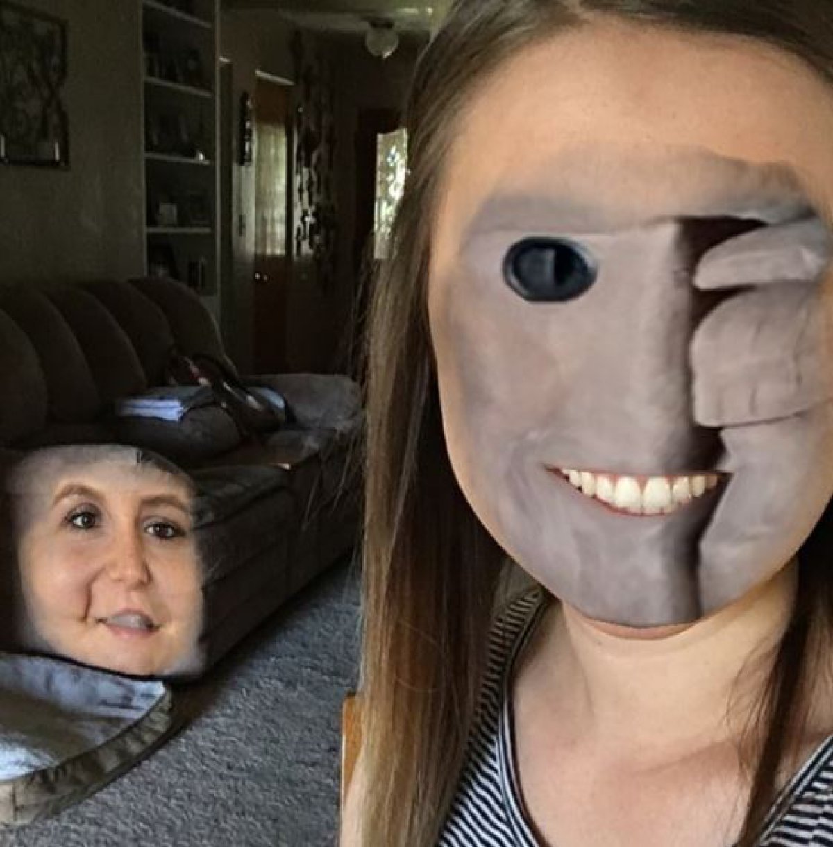 Los "face swap" más horripilantes de Snapchat