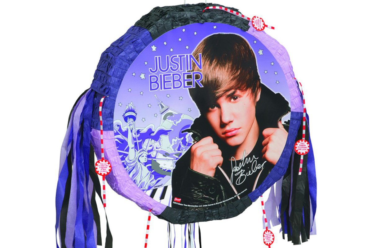 La piñata de Justin Bieber