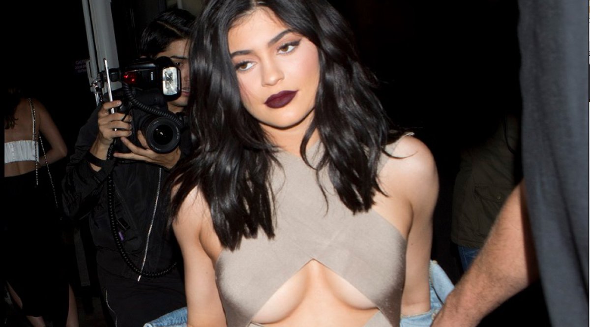 Kylie Jenner y su "underboob"