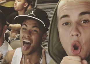 Mirá a Justin Bieber haciendo jueguito con Neyamar