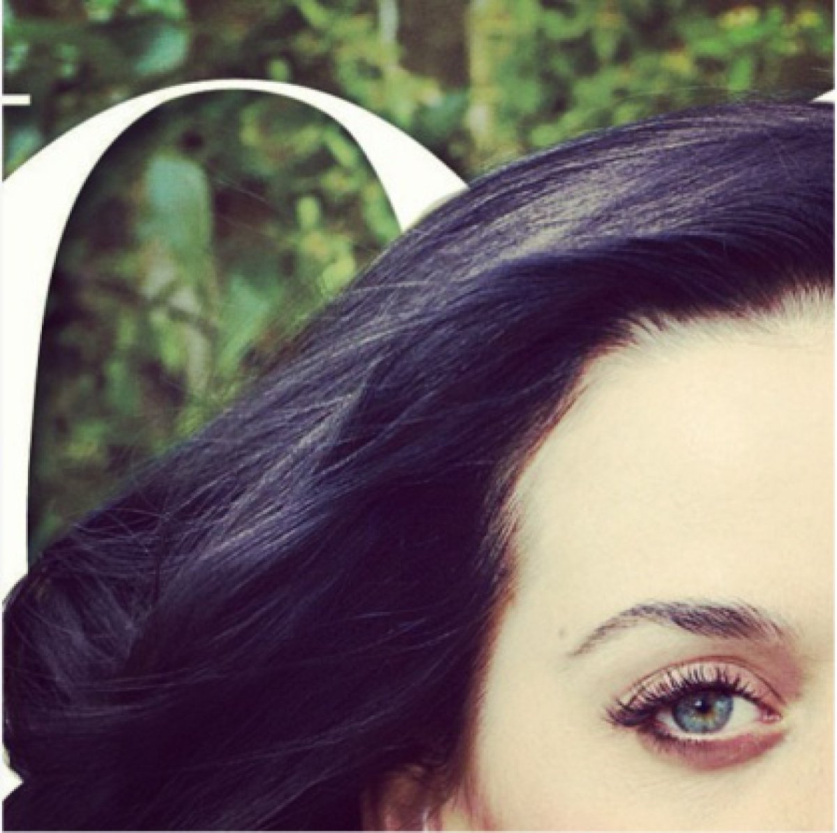 Katy Perry resaltó su ojo