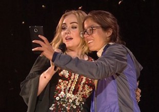 El blooper de Adele mientras se sacaba una selfie con una fan