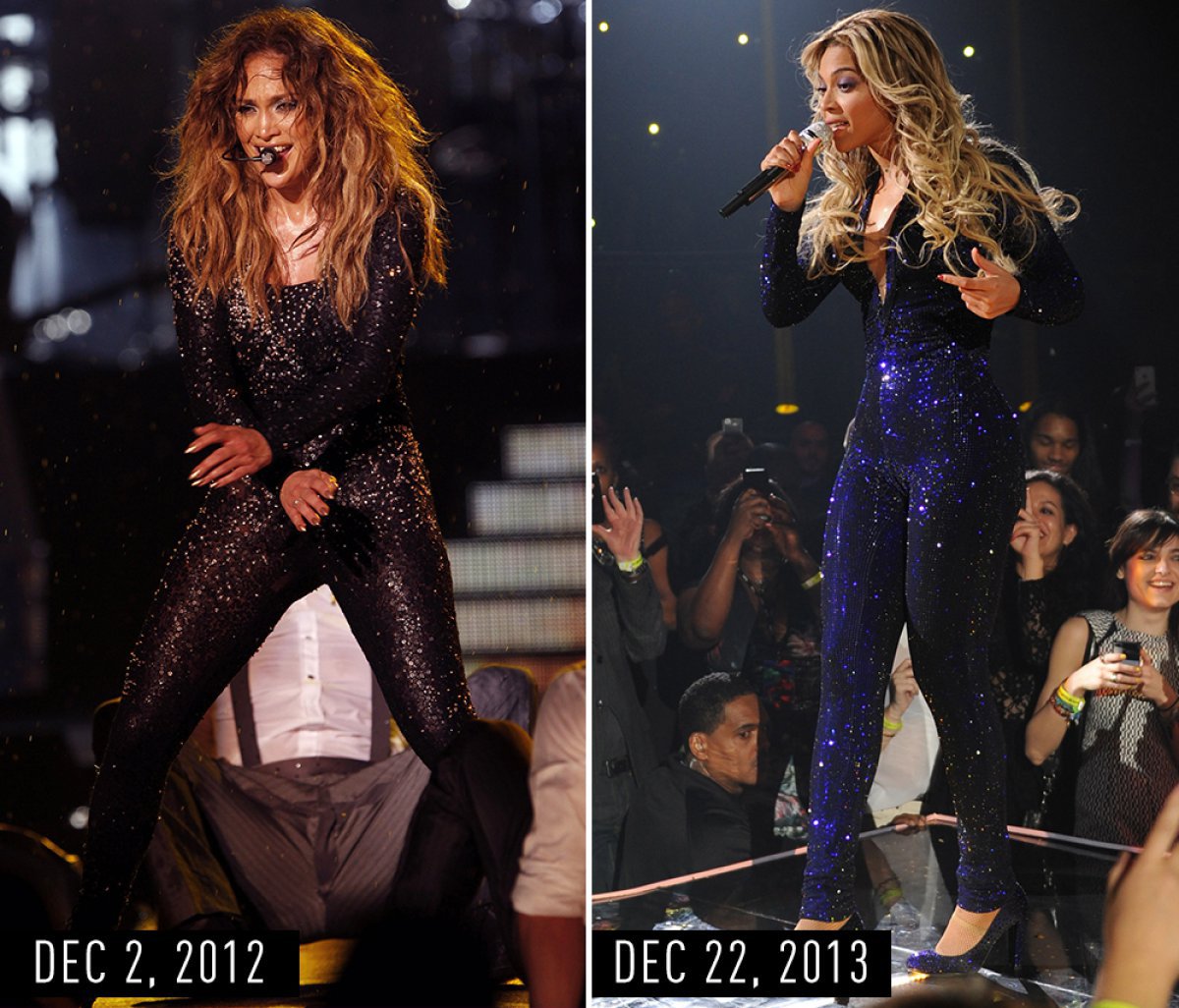 ¿Beyoncé le copia el look a Jennifer López?