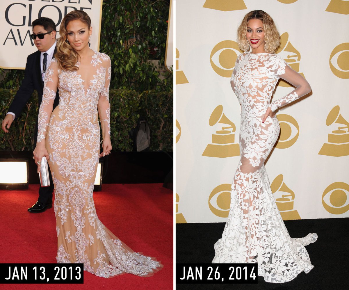 ¿Beyoncé le copia el look a Jennifer López?