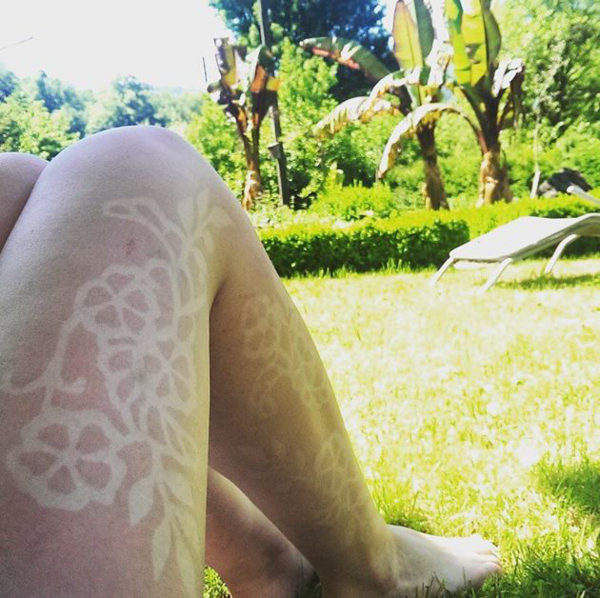 La nueva moda: Tatuajes "de sol"
