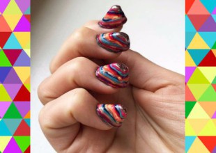 Después del desafió de las 100 capas de maquijalle... las 100 capas de esmalte!