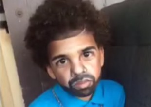 El “mini Drake” es furor en la web!