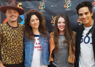 Mirá lo mejor de la visita de Jesse & Joy en Los40