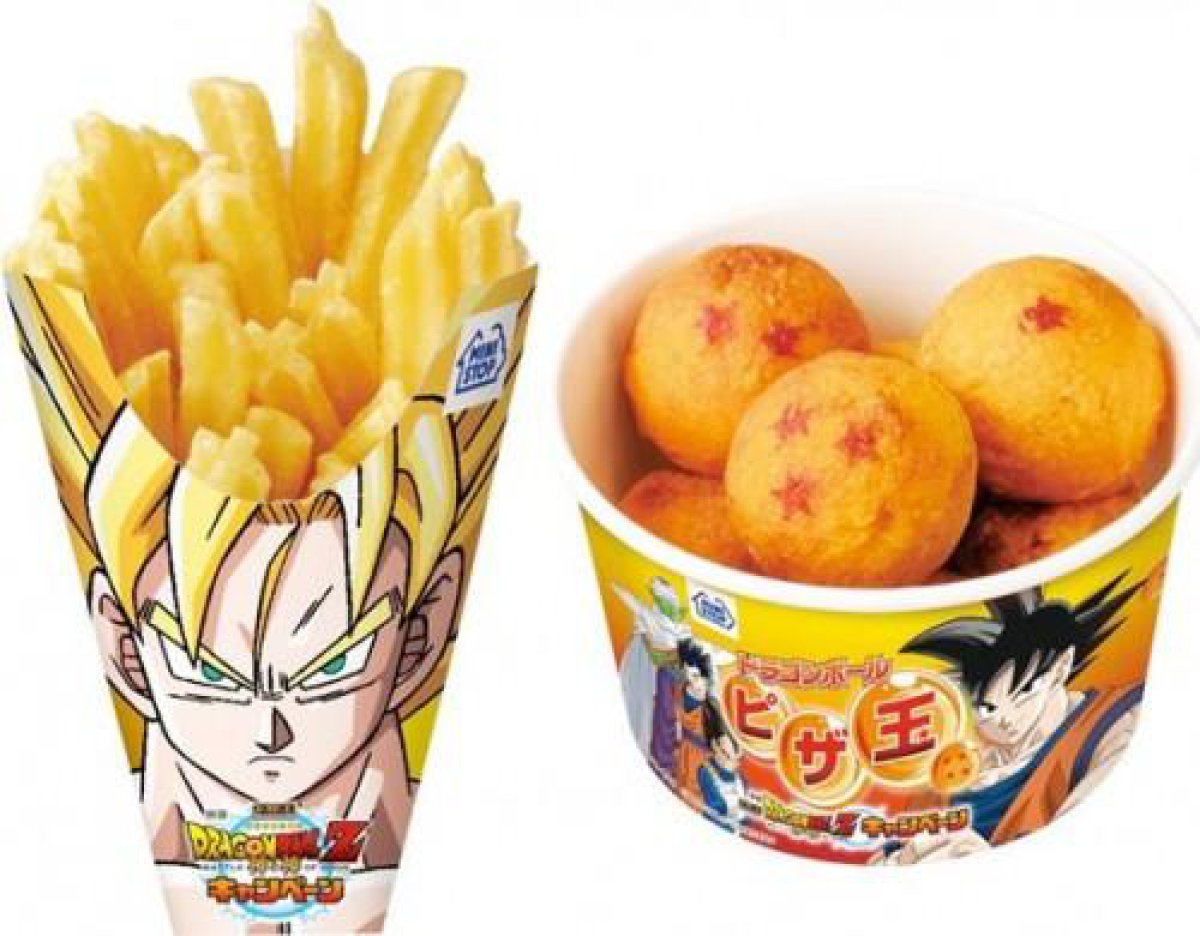 Las papas fritas al estilo "Dragon Ball"