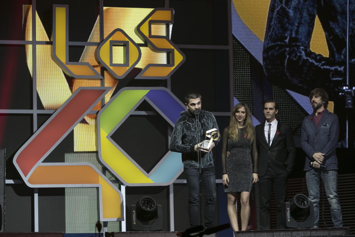 Juanes también se llevó un Golden Music Awards 50 Aniversario!