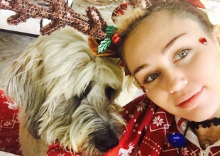 A Miley cyrus le encantó el regalo navideño de su novio