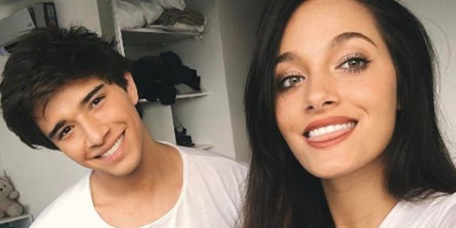 Oriana Sabatini y Julian Serrano