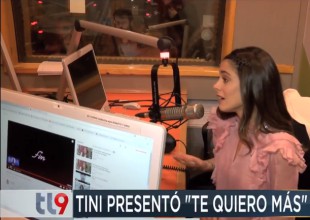 ¡Así fue la cobertura de Telenueve en la visita de Tini a LOS40!