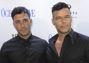 Las románticas fotos de Ricky Martin con su novio
