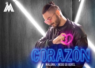 Así suena "Corazón", el nuevo tema de Maluma