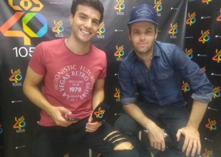 ¡Benja Amadeo pasó por LOS40!