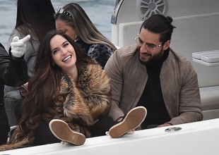 El insólito video de Maluma junto a su novia Natalia Barulich